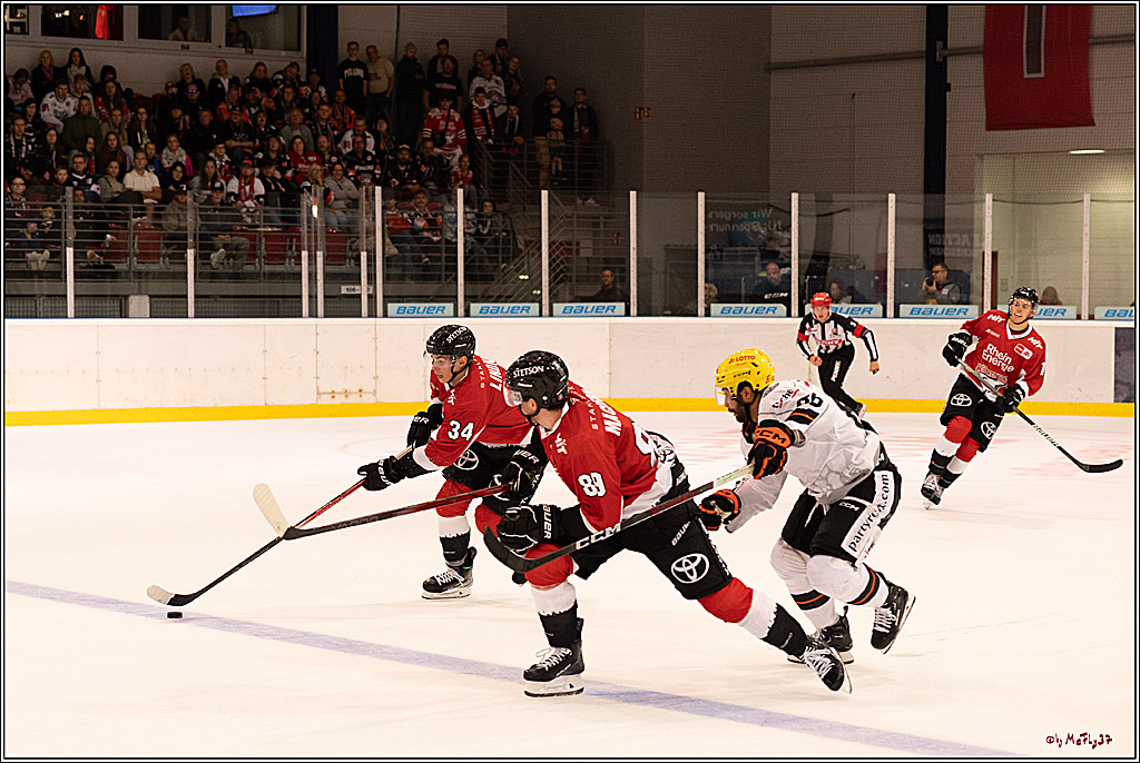 PENNY DEL 1. Testspiel Koelner Haie - Loewen Frankfurt; Koeln, 27.08.2023